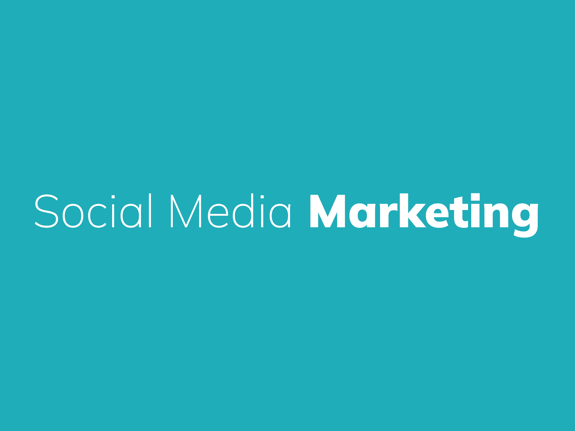 Social Media Marketing Course